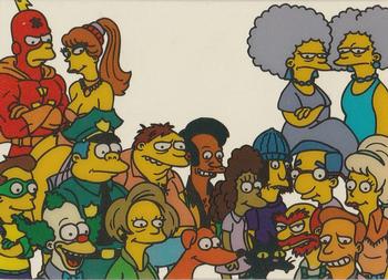 1993 SkyBox The Simpsons - Cel Cards #C5 Middle/TV Front
