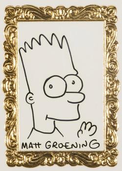 1993 SkyBox The Simpsons - Art DeBart #NNO1 Bart Simpson Front