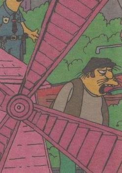 1990 Topps The Simpsons #12 Bart! / Uh, Oh ... Back