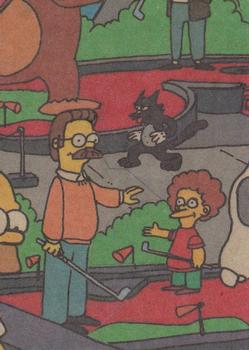 1990 Topps The Simpsons #32 Should I turn on the TV? Back