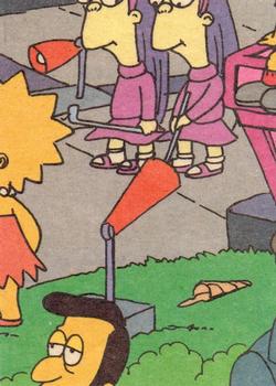 1990 Topps The Simpsons #35 Anybody seen Maggie?! Back