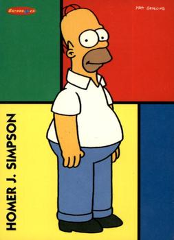 1996 Tempo The Simpsons Down Under #1 Homer J. Simpson Front