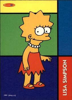 1996 Tempo The Simpsons Down Under #4 Lisa Simpson Front
