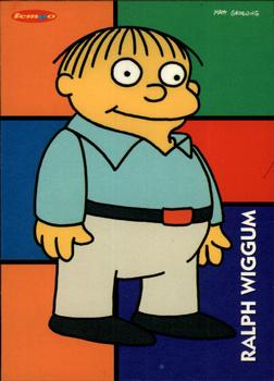 1996 Tempo The Simpsons Down Under #9 Ralph Wiggum Front