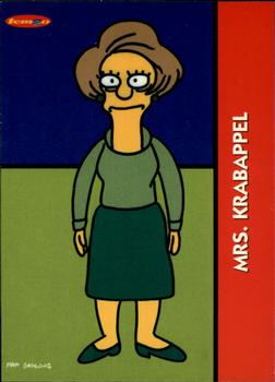 1996 Tempo The Simpsons Down Under #20 Mrs. Krabappel Front