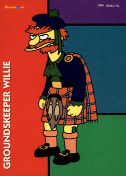 1996 Tempo The Simpsons Down Under #21 Groundskeeper Willie Front