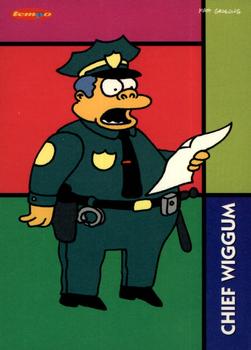 1996 Tempo The Simpsons Down Under #22 Chief Wiggum Front