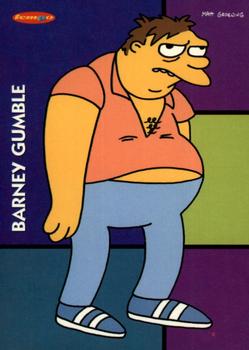 1996 Tempo The Simpsons Down Under #26 Barney Gumble Front