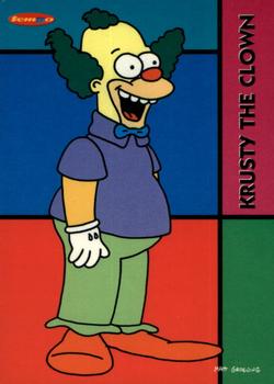 1996 Tempo The Simpsons Down Under #31 Krusty the Clown Front