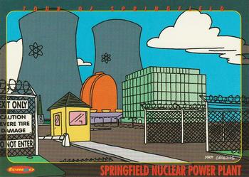 1996 Tempo The Simpsons Down Under #95 Springfield Nuclear Power Plant Front