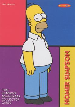 1996 Tempo The Simpsons Down Under - Promos #1 Homer Simpson Front