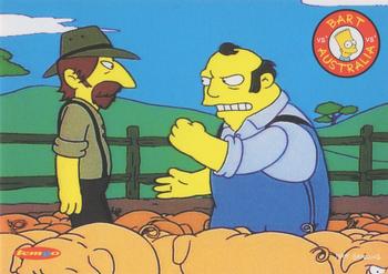 1996 Tempo The Simpsons Down Under - Promos #3 Two guys with pigs Front
