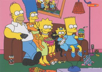1996 Tempo The Simpsons Down Under - Promos #4 Family on the couch Front