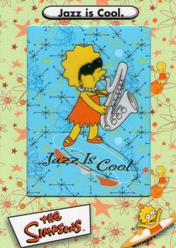 2000 ArtBox The Simpsons FilmCardz #20 Jazz is Cool. Front