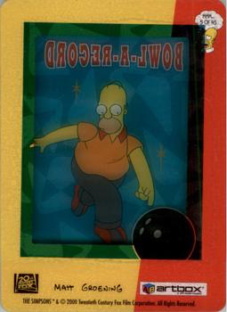2000 ArtBox The Simpsons FilmCardz #5 Fast Lane Back
