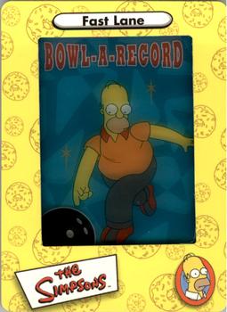 2000 ArtBox The Simpsons FilmCardz #5 Fast Lane Front