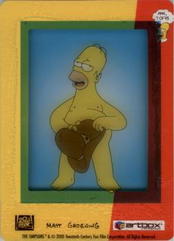 2000 ArtBox The Simpsons FilmCardz #7 Grrrr... Back