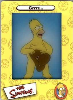 2000 ArtBox The Simpsons FilmCardz #7 Grrrr... Front