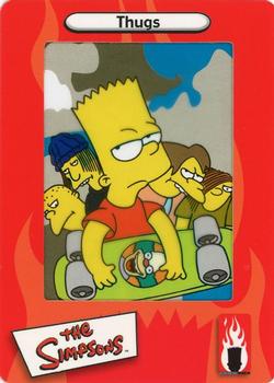 2000 ArtBox The Simpsons FilmCardz #17 Thugs Front