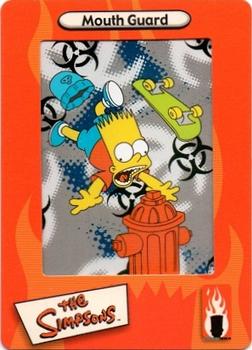 2000 ArtBox The Simpsons FilmCardz #18 Mouth Guard Front