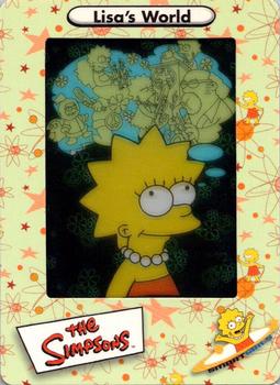 2000 ArtBox The Simpsons FilmCardz #19 Lisa's World Front