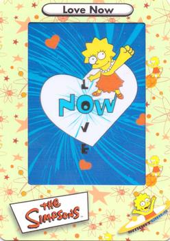 2000 ArtBox The Simpsons FilmCardz #21 Love Now Front