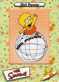 2000 ArtBox The Simpsons FilmCardz #23 Girl Power Front