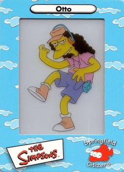 2000 ArtBox The Simpsons FilmCardz #27 Otto Front