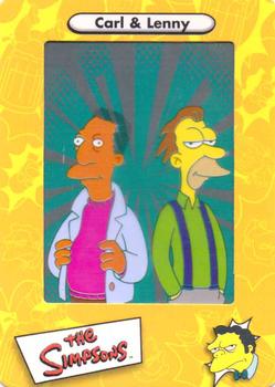 2000 ArtBox The Simpsons FilmCardz #33 Carl & Lenny Front