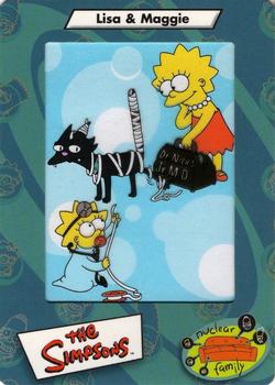 2000 ArtBox The Simpsons FilmCardz #38 Lisa & Maggie Front