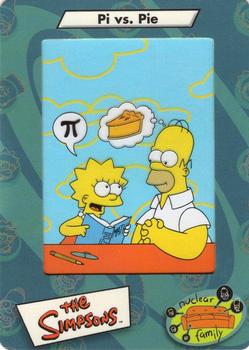 2000 ArtBox The Simpsons FilmCardz #40 Pi vs. Pie Front