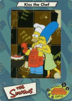 2000 ArtBox The Simpsons FilmCardz #42 Kiss the Chef Front
