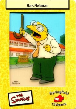 2003 ArtBox The Simpsons FilmCardz #24 Hans Moleman Front