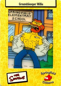 2003 ArtBox The Simpsons FilmCardz #26 Groundskeeper Willie Front