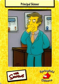 2003 ArtBox The Simpsons FilmCardz #27 Principal Skinner Front