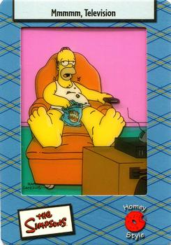 2003 ArtBox The Simpsons FilmCardz #2 Mmmmm, Television Front