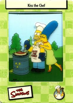 2003 ArtBox The Simpsons FilmCardz #31 Kiss the Chef Front