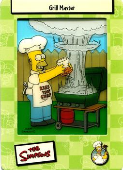2003 ArtBox The Simpsons FilmCardz #32 Grill Master Front