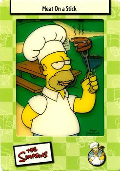 2003 ArtBox The Simpsons FilmCardz #33 Meat On a Stick Front