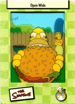 2003 ArtBox The Simpsons FilmCardz #35 Open Wide Front