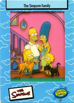 2003 ArtBox The Simpsons FilmCardz #37 The Simpson Family Front