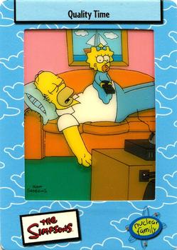 2003 ArtBox The Simpsons FilmCardz #43 Quality Time Front