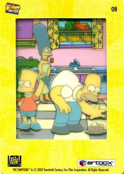 2003 ArtBox The Simpsons FilmCardz #8 Bart Gets an Allowance Back