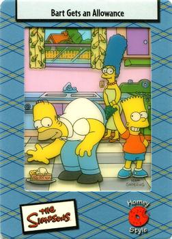 2003 ArtBox The Simpsons FilmCardz #8 Bart Gets an Allowance Front