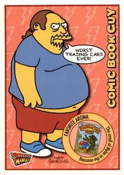 2001 Inkworks Simpsons Mania! #2 Comic Book Guy Front