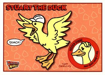 2001 Inkworks Simpsons Mania! #30 Stuart The Duck Front