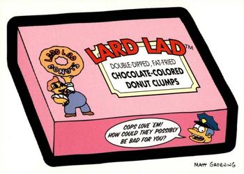 2001 Inkworks Simpsons Mania! #59 Lard Lad Donut Clumps Front