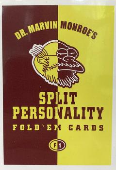 2001 Inkworks Simpsons Mania! - Dr. Marvin Monroe's Split-Personality Fold-'ems #F1 Snake Back