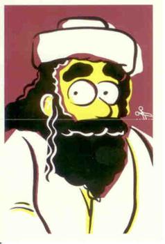 2001 Inkworks Simpsons Mania! - Dr. Marvin Monroe's Split-Personality Fold-'ems #F2 Rabbi Hyman Krustofski Front