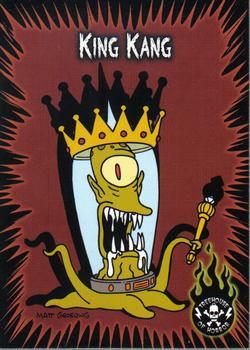 2001 Inkworks Simpsons Mania! - Promos #Pi King Kang Front